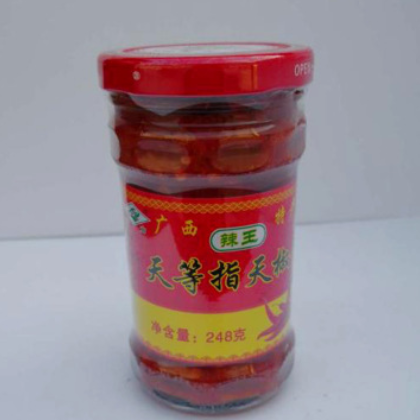 牛力牌辣王辣椒酱 广西指天椒酱蒜蓉味天等辣椒酱 下饭调味酱料图3