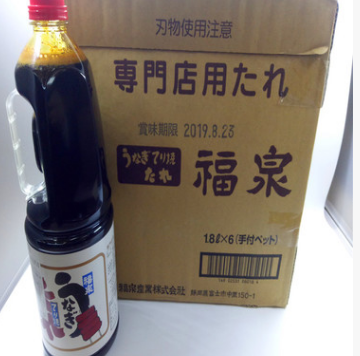 日本调料板川福泉烧鳗汁1.8L*6瓶鳗鱼烧汁烧烤酱料