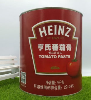 亨氏番茄膏3kg 亨氏茄膏肯德基用番茄酱番茄沙司西餐原料