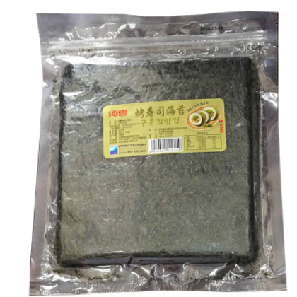 纯喜牌韩式大片海苔紫菜包饭专用料饭团寿司海苔片100片1箱72个图3