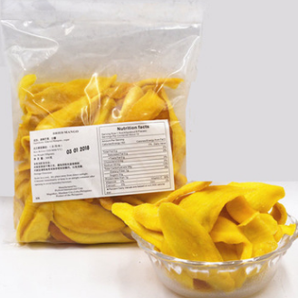 一般贸易批发热销菲律宾散装芒果干500克 芒果干 休闲食品