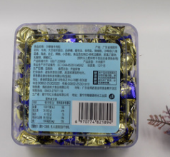 休闲食品 100g沙嗲味牛肉粒 塑料盒装糖果牛肉粒 果自源食品图3