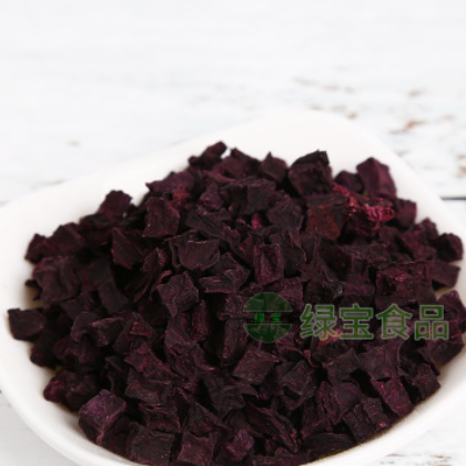 厂家批发脱水蔬菜脱水紫薯粒紫薯干紫薯丁热风干燥紫薯粒图2