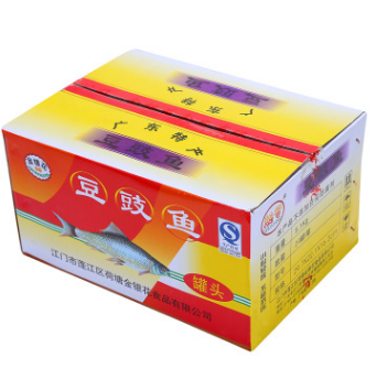 不包邮文琦食品商贸现货批发经销广东特产优质184克金银花豆豉鱼图2