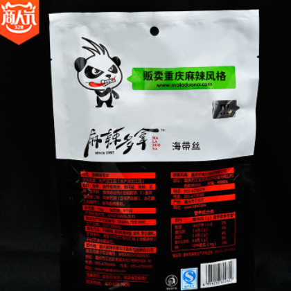 厂家直销 香辣海带丝 开袋即食 怀旧零食 下饭菜海带丝80g图2
