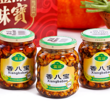 富运牌香八宝238g 香脆可口 一件12瓶图2