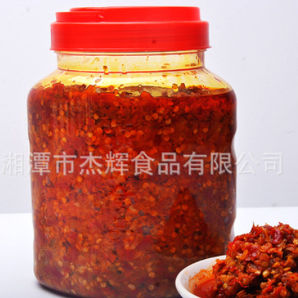 厂价批发湖南剁辣椒1100g瓶装蒸鱼剁椒传统剁辣椒酱批发销售图3