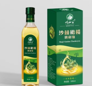 沙棘橄榄调和油 玻璃瓶500ml 非转基因 批发收单转化图3