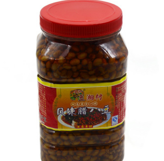 代理批发 酒店风味腊八豆 调味品 豆制品 湖南特产批发图2