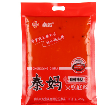 重庆火锅底料批发牛油秦妈火锅店配方麻辣老火锅调料460g图2