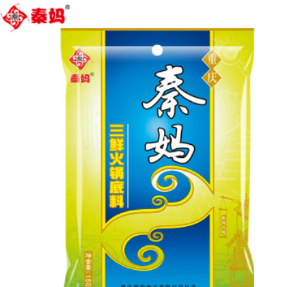 清汤火锅料底料 秦妈三鲜火锅底料150g