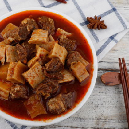 四川 贺老头 笋子烧牛肉 速冻调制食品 200g图3