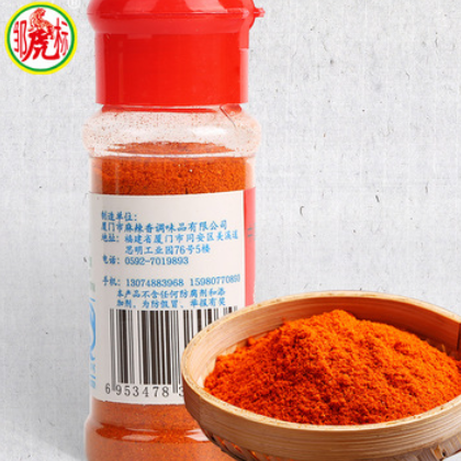 朝天小椒30g塑料瓶装辣椒粉 虎牌调味品烧烤调料配料批发图2