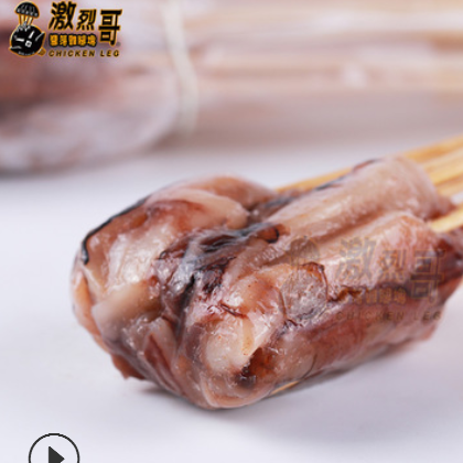 厂家直供激烈哥小肉串鱿鱼串夺命小串油炸小串炸串食品冷冻半成品图2
