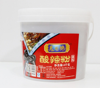 正宗重庆叁园锦酸辣粉调料4kg 餐饮专用酸辣粉底料 香辣调料批发图2