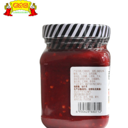 老才臣豆腐乳红辣味340g 30瓶/箱 下饭菜 厂家直销 正品调味品图3