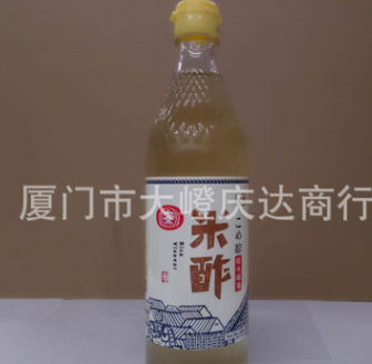 台湾原装进口 十q纯白（米）醋 十q乌醋 1箱600ML*12瓶