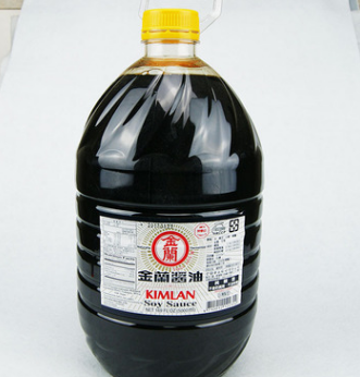 台湾进口金兰酱油批发 金兰纯酿造酱油5L装 餐厅专用调味料食品