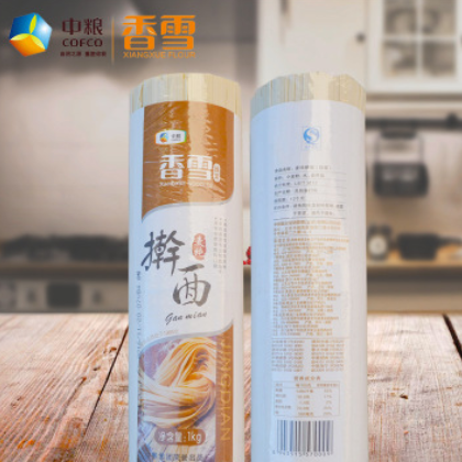 中粮香雪麦纯擀面 零添加1Kg小麦面条 手工汤面正宗粗粮挂面图3