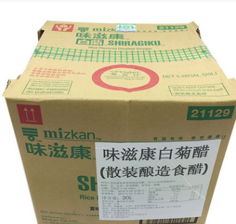日本进口 味滋康白菊醋 20L/桶 寿司用酿造醋 日式料理调味拌饭用图2