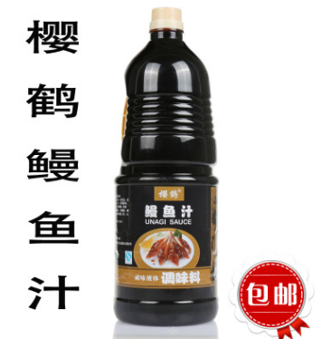 正品寿司料理 樱鹤鳗鱼汁调味料1.8L 餐饮专用