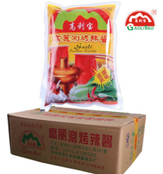 丹东高利宝鲜族高丽涮烤酱500g*24袋涮锅烤肉炸串蘸料辣椒酱整箱图2