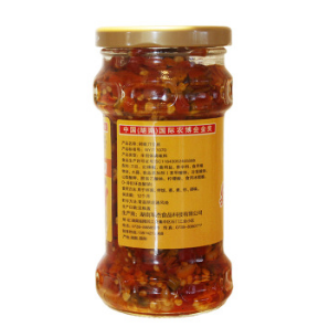 湖南军杰 刀豆丝280gx12瓶 优质辣椒批发 厨房调料 拌饭酱 下饭菜图3
