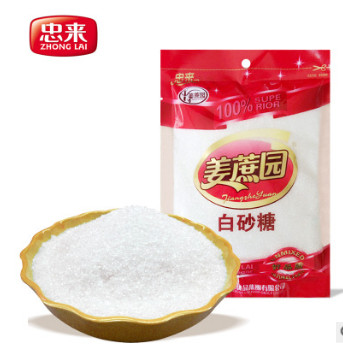 【忠来_白砂糖】袋装白砂糖 调味甜品辅料 厂家直销大量批发400g图2