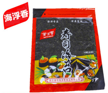 【海浮香】寿司海苔10张 手卷寿司海苔 寿司食材包 紫菜包饭图3
