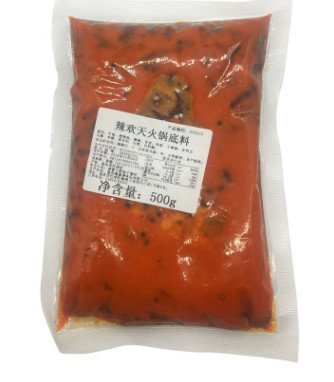 厂家直销巴滋味辣欢天火锅底料500g/袋 重庆牛油火锅麻辣火锅定制图3