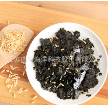 散称炒米夹心海苔碎 即食烤紫菜食品添加配料可定制海苔批发厂家图2