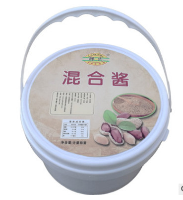 郎氏芝麻花生混合酱5斤麻辣烫饭店火锅店蘸料凉拌菜热干面拌面酱图3