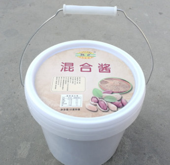 郎氏芝麻花生混合酱5斤麻辣烫饭店火锅店蘸料凉拌菜热干面拌面酱图2