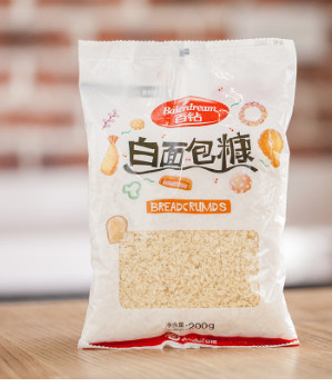 安琪百钻黄白面包糠 面包屑 炸鸡裹粉 面包渣烘焙原料200g*40袋/图2