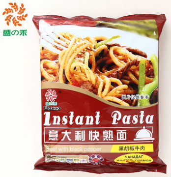 盛之禾意面意大利面快熟面方便速食面番茄黑椒咖喱口味图2