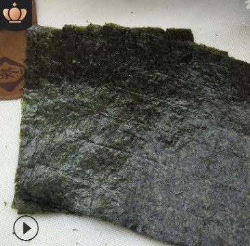 紫海香寿司海苔50张做寿司饭团专用海苔紫菜包饭手卷寿司海苔批发图2