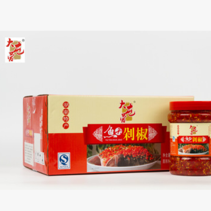 2000g大屯营红鱼头剁椒 蒸鱼辣椒酱调味品 湖南特产招商批图2