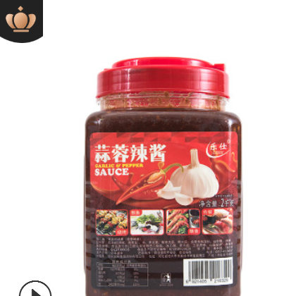 乐仕蒜蓉辣酱 蒜蓉袋装辣酱 蒜蓉辣酱 125g、380g、2kg袋装辣酱图3