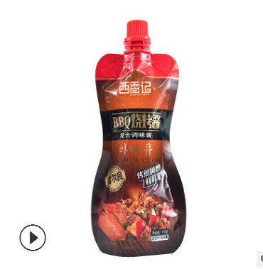 烧烤酱料西香记烧烤调料烤肉酱奥尔良酱香辣酱烧烤110g图3