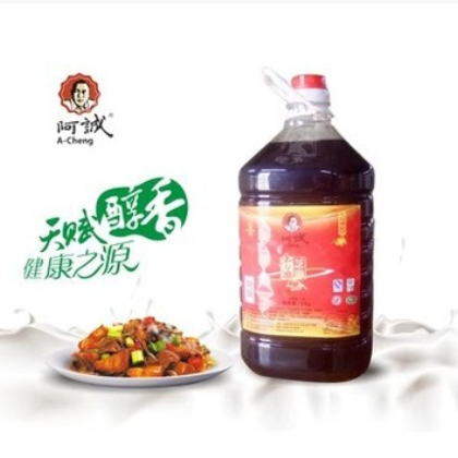 阿诚芝麻油批发 5L桶装小磨香油 驻马店特产 纯芝麻油 厂家直销图2