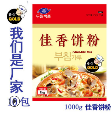 韩国料理 斗源酥香饼粉非cj希杰佳香饼粉煎饼粉1000g厂家批发