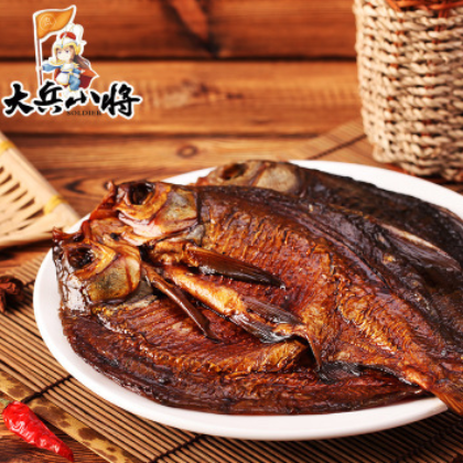 湖南特产酱板鱼108g大兵小将零食微商爆款休闲食品一件代发可贴牌图3