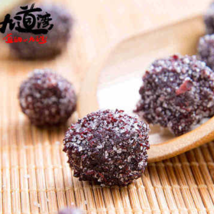 九道湾中瓶装240g冰糖/一品/紫苏杨梅水果干果脯蜜饯零食厂价批发图2