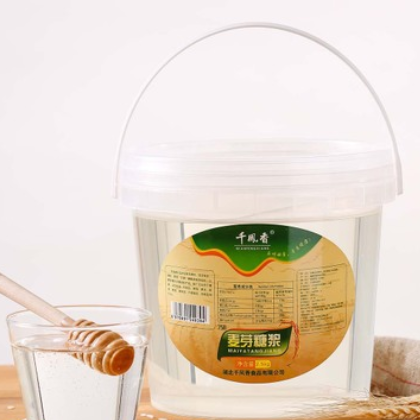 千凤香75%透明麦芽糖浆2.5KG水饴糖稀炒板栗烘培原料厂家OEM贴牌