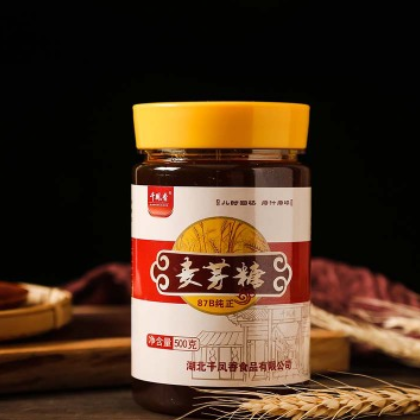 千凤香87B麦芽糖纯手工零食500g高度粘稠麦牙糖儿童拉丝棒棒糖图3