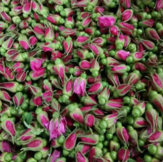 正品平阴玫瑰花茶 玫瑰干花蕾 产地直销图2