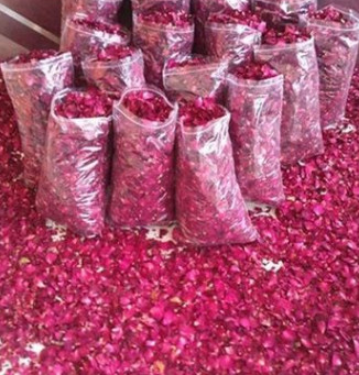 平阴食用 重瓣红玫瑰花瓣 干花瓣 做阿胶糕 用泡澡 做酱 冲茶糕点图2