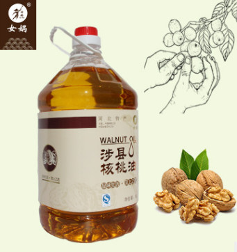 【女娲 核桃油5L】 过节年货礼品食用油S实惠装核桃油厂家直销图2