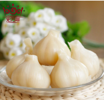 宏万年糖醋蒜1000g 山东特产糖蒜甜蒜腌泡大蒜头咸菜图3