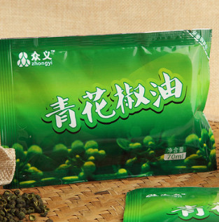 众信青花椒油四川成都重庆调味油小袋装70ml*200袋/件图2